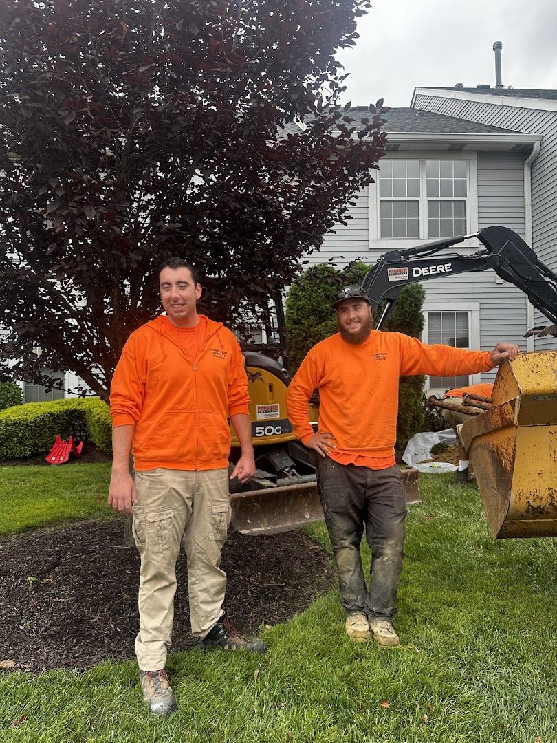 Mario and the Papaneri crew on a job site in South Jersey